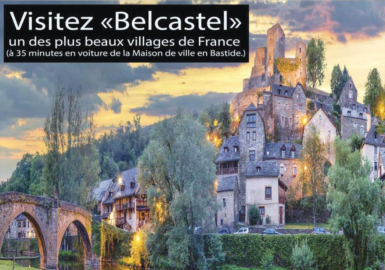 La Maison De Ville Independante My Bastide Classee Villefranche-de-Rouergue Bagian luar foto